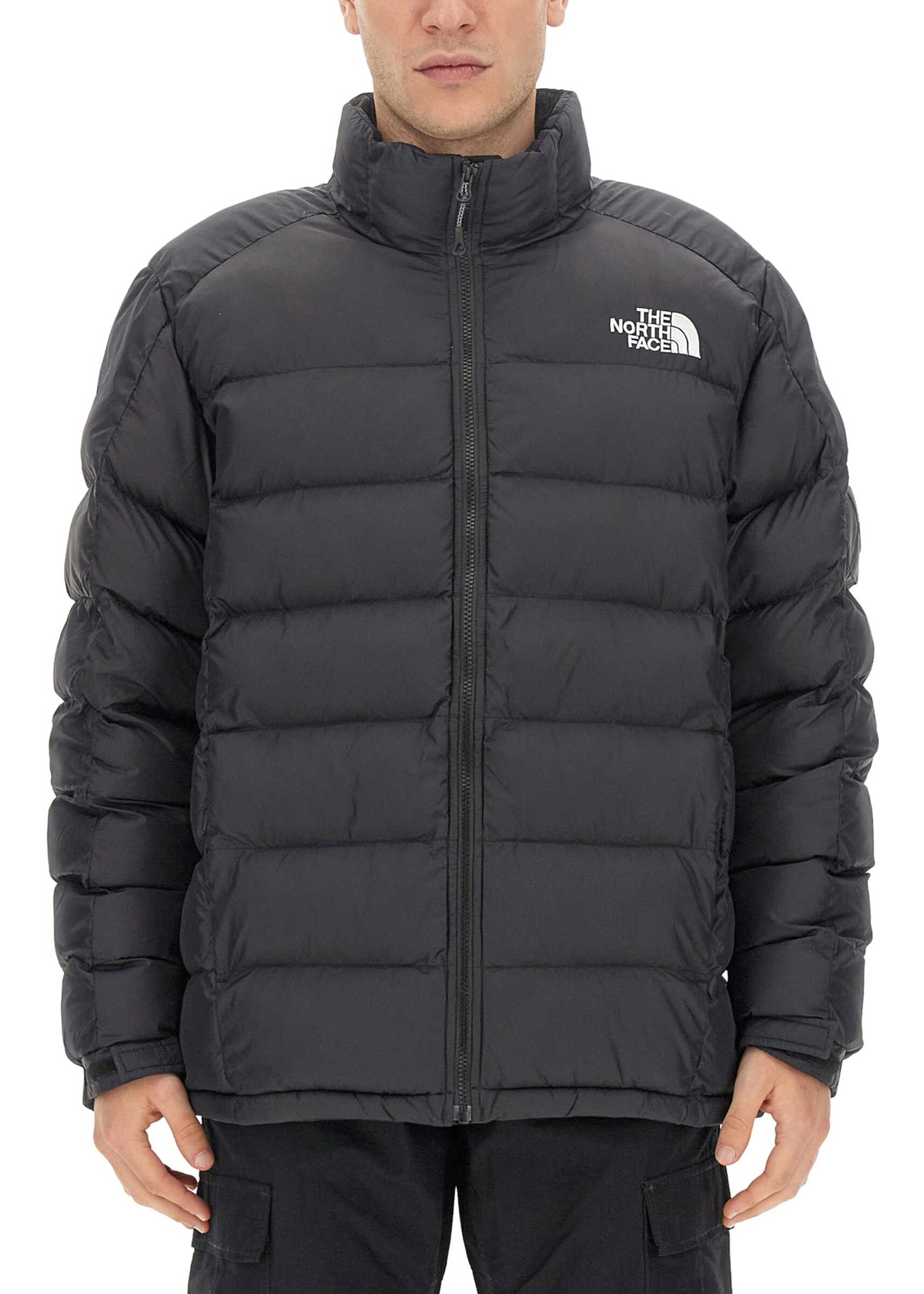 The North Face Jacket With Logo Print BLACK