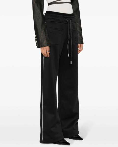 Pantaloni casual Off-White Loose Fit Pants BLACK Femei (BM 11828400) 3