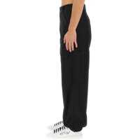 Pantaloni MSGM pentru Barbati - Pantaloni casual MSGM Wide Leg Pants BLACK Barbati (BM 11828418) - B-mall.ro