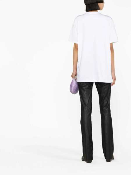 Tricouri Versace T-Shirt With 90S Vintage Logo WHITE Femei (BM 11828532) 4