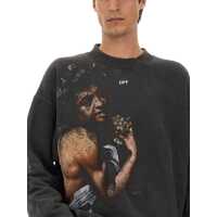 Bluze de trening Off-White pentru Barbati - Bluze de trening Off-White Bacchus Skate Print Sweatshirt BLACK Barbati (BM 11828634) - B-mall.ro