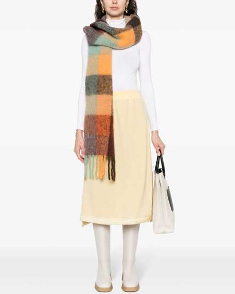 Fuste casual Jil Sander Midi Skirt YELLOW Femei (BM 11829018) 2