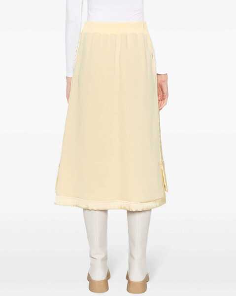 Fuste casual Jil Sander Midi Skirt YELLOW Femei (BM 11829018) 4