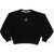 Nike Air Jordan Solid Color Crew-Neck Sweatshirt With Embroidery Black