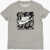 Nike Front Printed Crew-Neck T-Shirt Gray