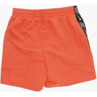 Sorturi de baie pentru Baieti - Sorturi de baie Nike Solid Color Swim Shorts With Logoed Side Band Orange Baieti (BM 11830284) - B-mall.ro