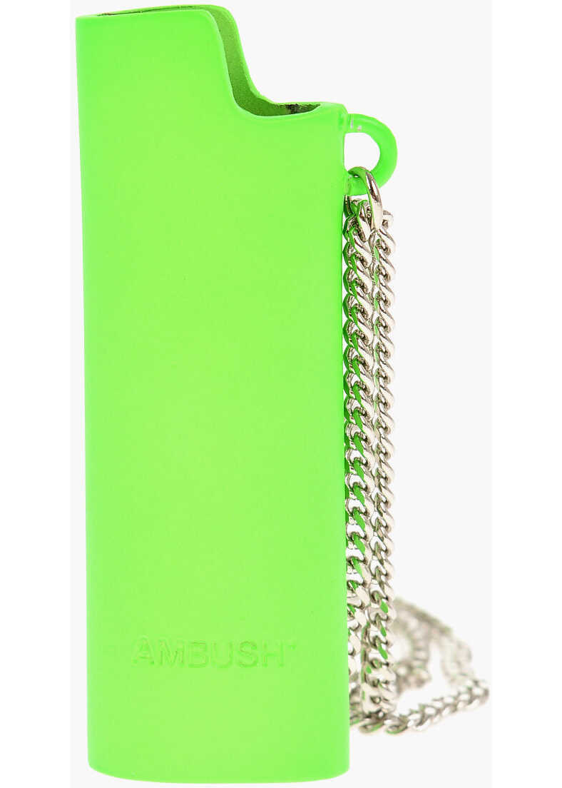 Coliere AMBUSH Chain Necklace With Lighter Case Pendant Green Barbati (BM 11831673) 2