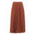 Clips Pleated skirt Brown
