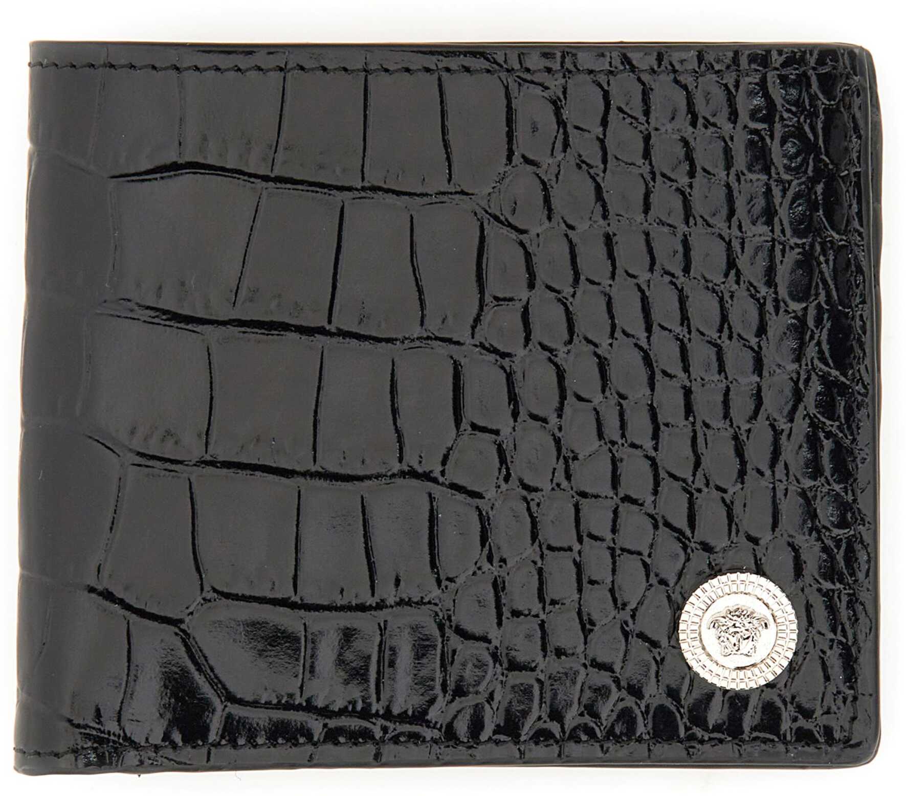 Versace Jellyfish Biggie Wallet BLACK