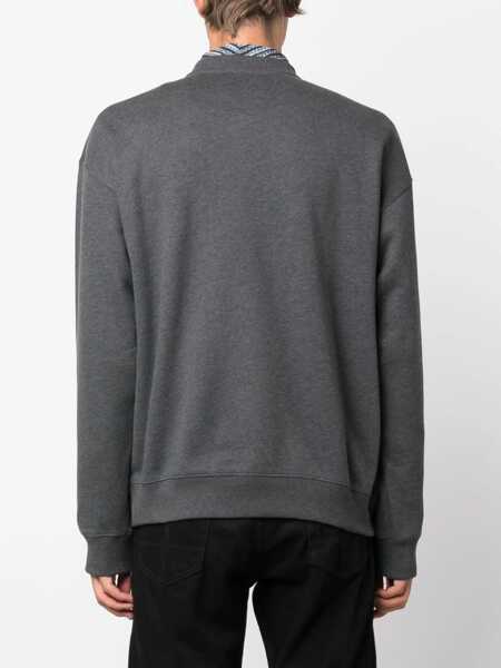 Bluze de trening Versace Sweatshirt With Crocodile Logo GREY Barbati (BM 11837223) 4