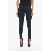 Blugi skinny Regular Waist Super Skinny Fit Slandy Jeans 12Cm Femei