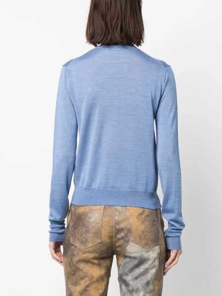 Pulovere casual Vivienne Westwood Bea Shirt BLUE Femei (BM 11837847) 4