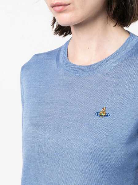 Pulovere casual Vivienne Westwood Bea Shirt BLUE Femei (BM 11837847) 5