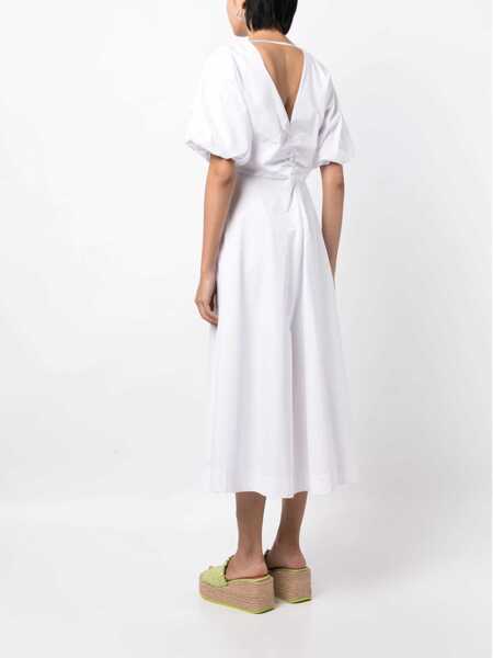 Rochii casual STAUD Finley Dress WHITE Femei (BM 11837868) 4