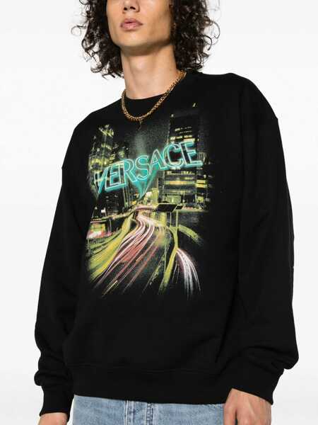 Bluze de trening Versace Sweatshirt With Logo BLACK Barbati (BM 11837907) 5