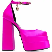 Pantofi stiletto Jewel Strap Satin Platform Pumps 17Cm Femei