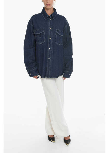 Camasi casual ANOUKI Denim Over Midnight Blue Femei (BM 11838603) 4