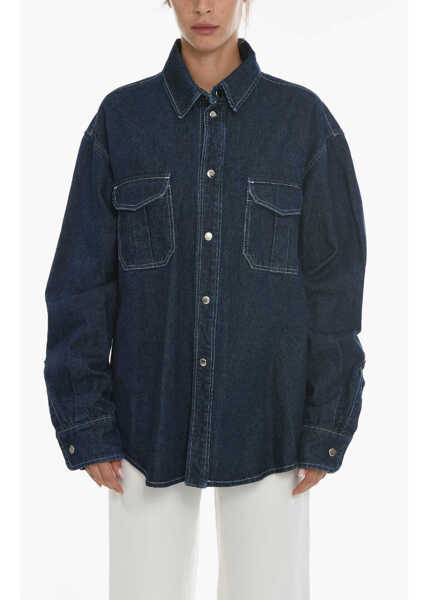 Camasi casual ANOUKI Denim Over Midnight Blue Femei (BM 11838603) 1