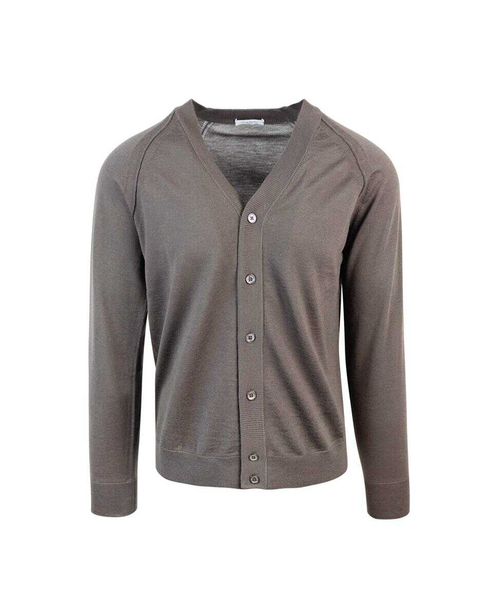 Paolo Pecora PAOLO PECORA Cardigan DOVE GREY