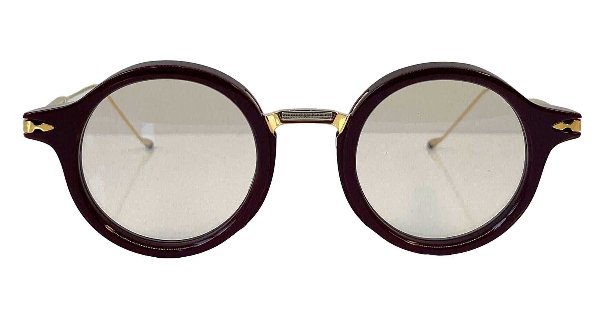 JACQUES MARIE MAGE Jacques Marie Mage EYEGLASSES BURGUNDY