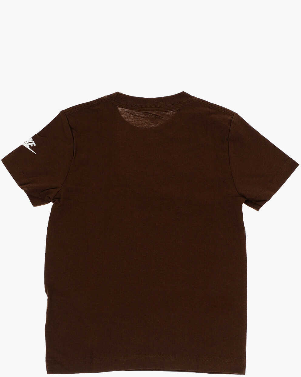 Tricouri Nike Solid Color Futura Evergreen Crew-Neck T-Shirt With Contrast Brown Baieti (BM 11852889) 3