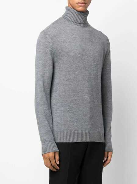 Pulovere Jil Sander Jil Sander High Neck Sweater GRAY Barbati (BM 11859363) 4