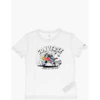 Tricouri Converse Front Printed Flaming Chuck Mobile Crew-Neck T-Shirt