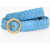 Bottega Veneta Woven Leather Belt Light Blue