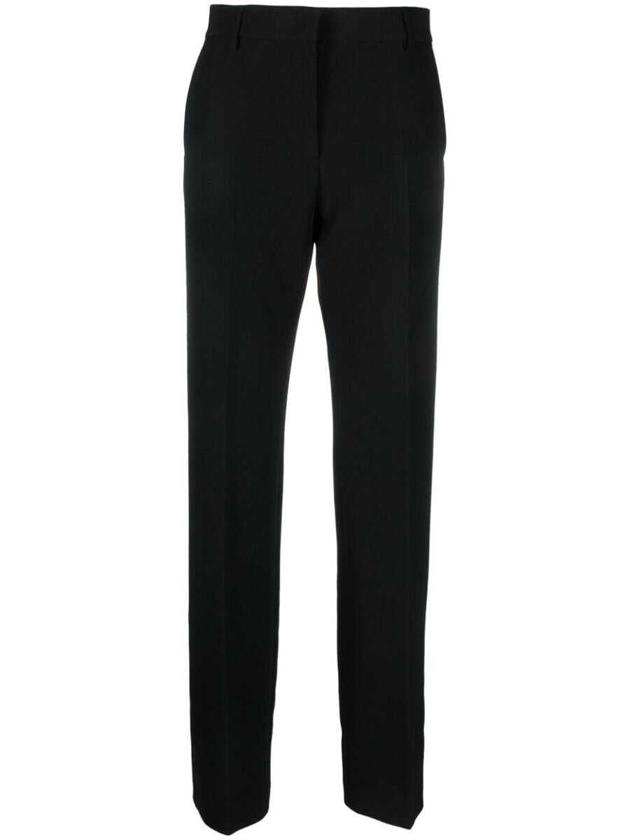 MSGM MSGM tailored straight-leg trousers BLACK