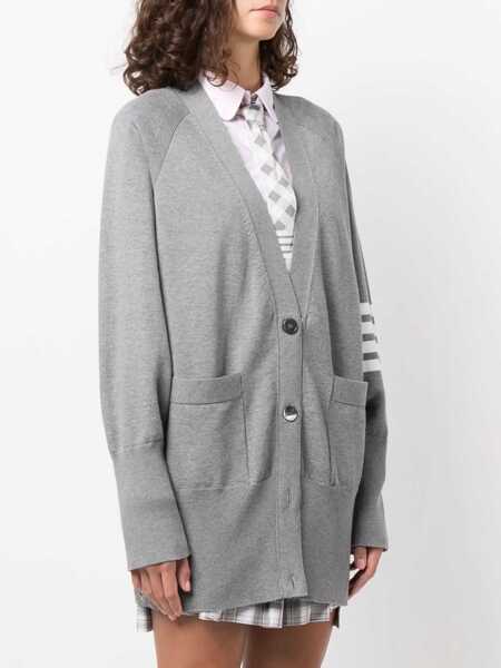 Pulovere Thom Browne Thom Browne Knitwear GREY Femei (BM 11869830) 3