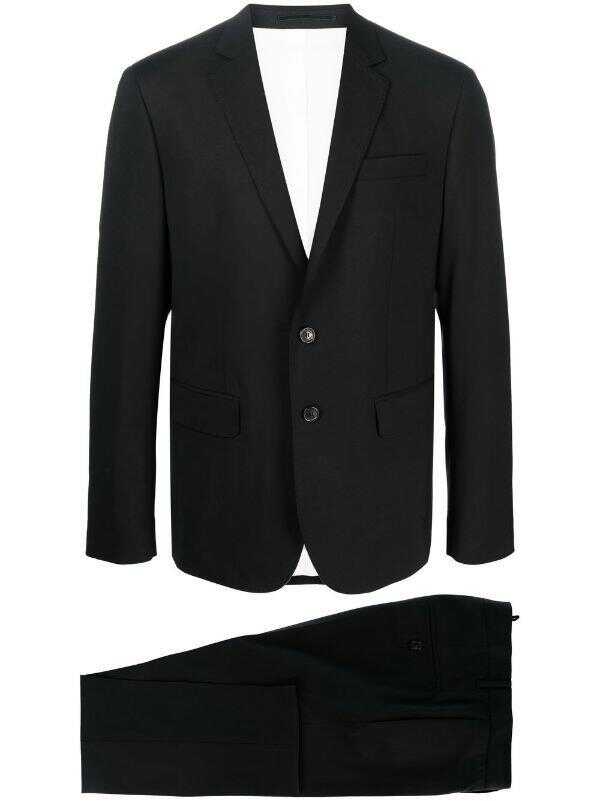 DSQUARED2 DSQUARED2 SUIT JACKET + TROUSER NERO b-mall.ro