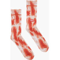 Sosete Tie-Dye Effect Cotton Blend Skm-Ray Socks Barbati