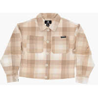 Camasi Checked Overshirt With Double Breast Pocket Baieti