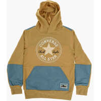 Bluze de trening All Star Chuck Taylor Two-Tone Hoodie With Printed Logo Baieti