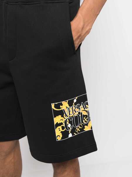 Pantaloni scurti Versace Jeans Couture Bermuda With Logo BLACK Barbati (BM 11874324) 5