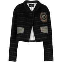 Geci Etro Wool Blend Cropped Jacket Femei