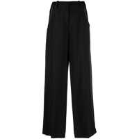 Pantaloni casual Mugler 'Cut-Out' Trousers Femei