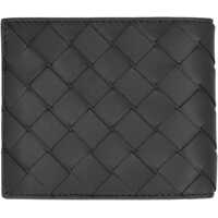 Portofele Bottega Veneta pentru Barbati - Portofele Bottega Veneta Bottega Veneta Intrecciato Bi-Fold Wallet Black Barbati (BM 11877036) - B-mall.ro