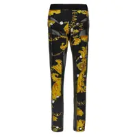 Pantaloni casual Versace Jeans Couture 'Barocco' Leggings Femei