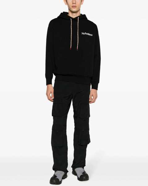 Bluze de trening Aries Sweatshirt With Logo BLACK Barbati (BM 11883717) 2