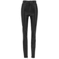Pantaloni casual David Koma 'Napa Leather' Leggings Femei