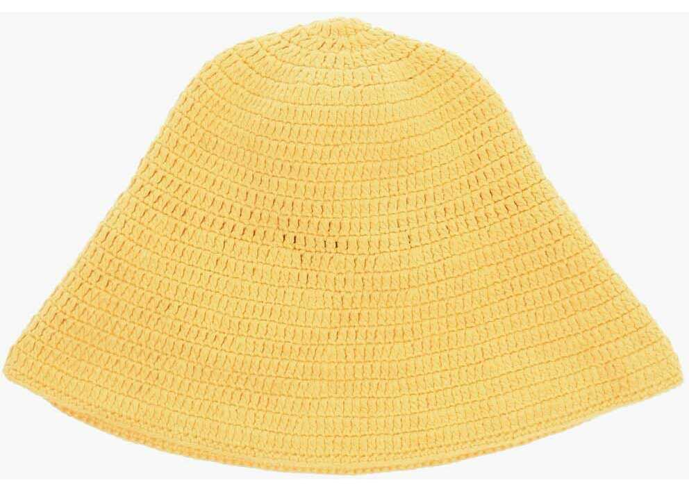 ALANUI Crochet Bucket Hat Yellow