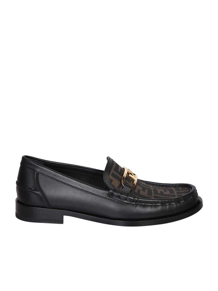 Fendi FENDI LOAFERS BLACK