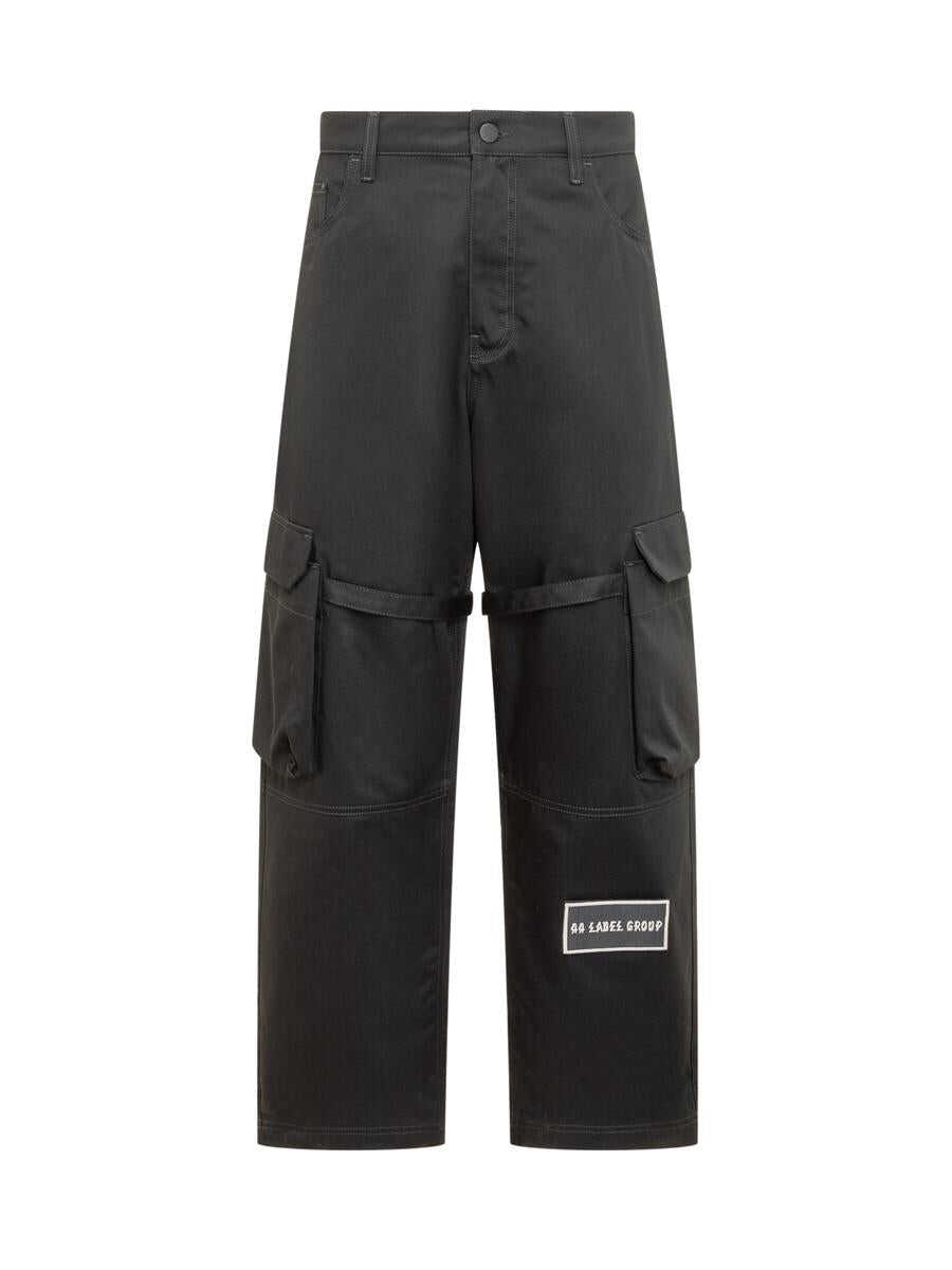 M44 LABEL GROUP 44 LABEL GROUP TROUSERS BLACK
