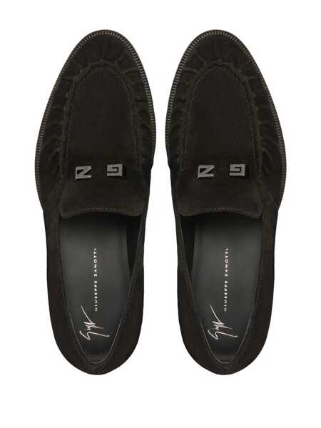 Mocasini Giuseppe Zanotti Giuseppe Zanotti Leather Loafers Black Barbati (BM 11907144) 4