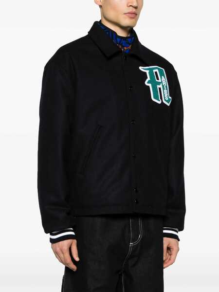 Jachete Aries Varsity Jacket BLACK Barbati (BM 11907369) 3