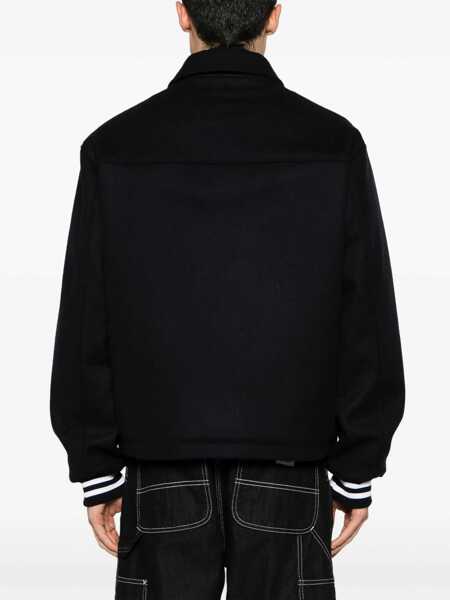 Jachete Aries Varsity Jacket BLACK Barbati (BM 11907369) 4