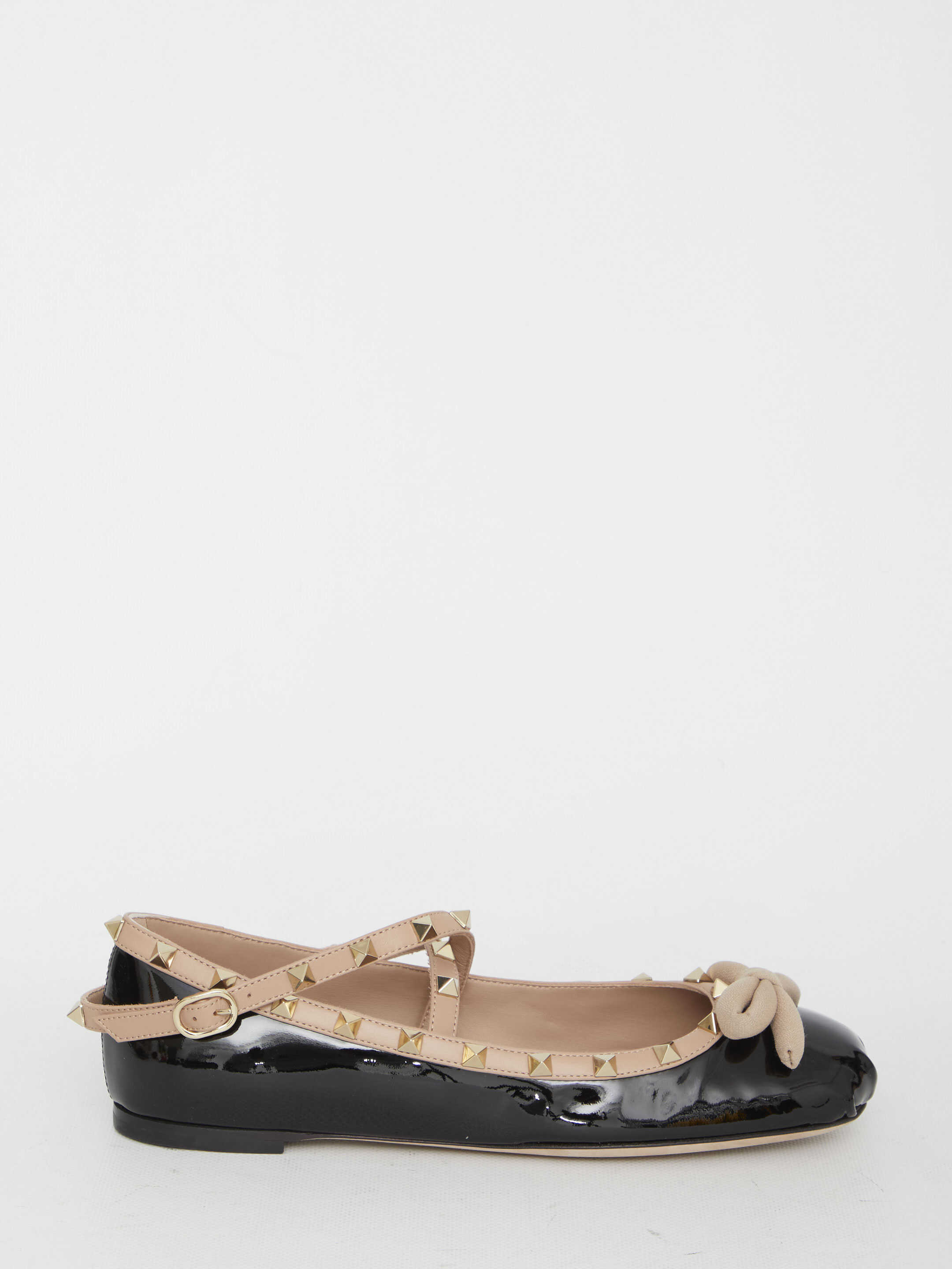 Valentino Garavani Rockstud Ballerinas BLACK