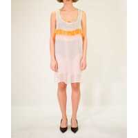 Rochii La Rose Beige-Orange Long Silk Dress Femei