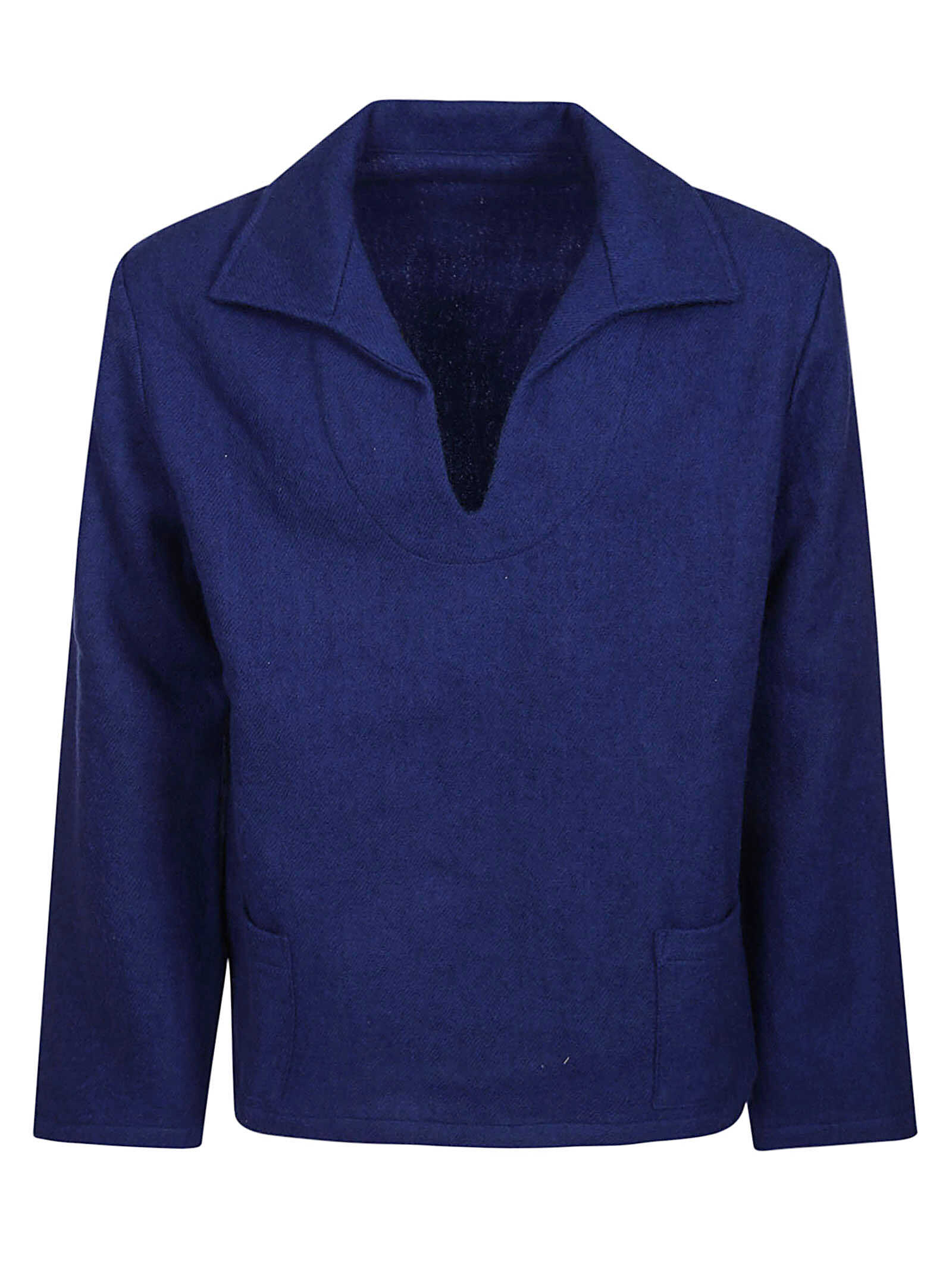 FORTELA FORTELA wool sweater FRANCO2.MA828 BLU Blu
